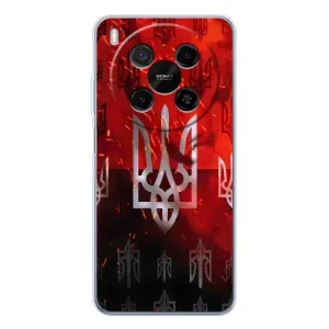 Украинские Чехлы для ZTE Nubia V70 Max с картинкой УПА (AlphaPrint) (ГЕРБ УПА)