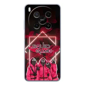 Чехол Гра в кальмара для ZTE Nubia V70 Max (Охранники Игра кальмара)