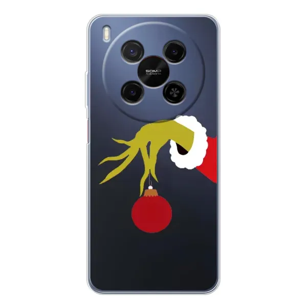 Чохол з принтом «Грінч з іграшкою» для ZTE Nubia V70 Max Чохол з принтом «Грінч з іграшкою» для ZTE Nubia V70 Max