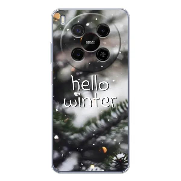 Чехол с принтом «Hello winter» для ZTE Nubia V70 Max Чехол с принтом «Hello winter» для ZTE Nubia V70 Max