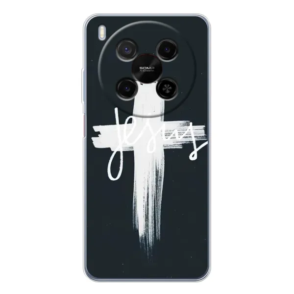 Чехол с принтом «Иисус» для ZTE Nubia V70 Max