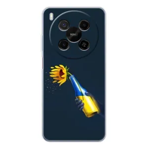 Чехол для Патриота Украины ZTE Nubia V70 Max - (AlphaPrint) (Коктейль молотова)