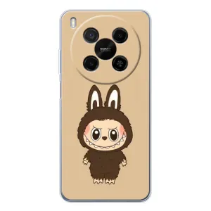 Чехол с Лабубу на ZTE Nubia V70 Max (Bored Ape в красном)