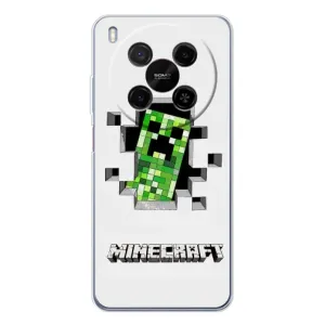 Чехол Майнкрафт на ZTE Nubia V70 Max (AlphaPrint) Minecraft (крипер Майнкрафт)