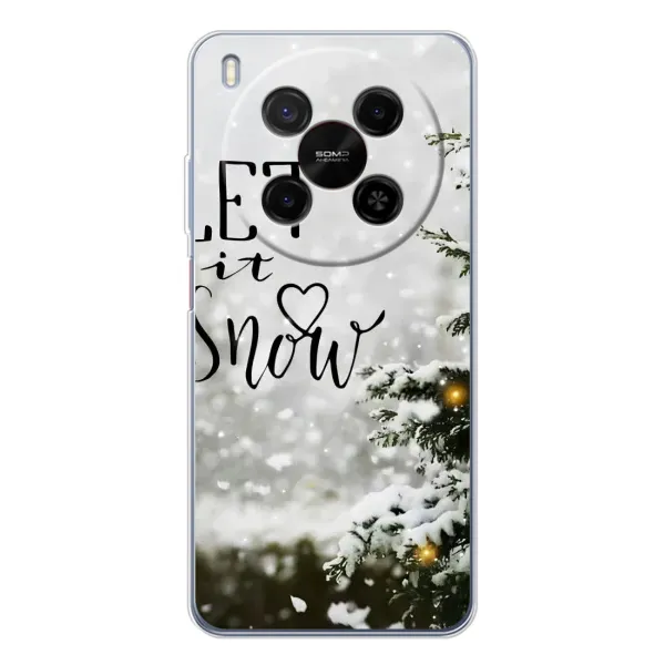 Чехол с принтом «Let it snow» для ZTE Nubia V70 Max Чехол с принтом «Let it snow» для ZTE Nubia V70 Max