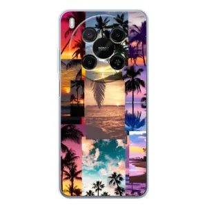 Силиконовый чехол с КАРТИНКАМИ лето для ZTE Nubia V70 Max (AlphaPrint) (Летний отпуск)