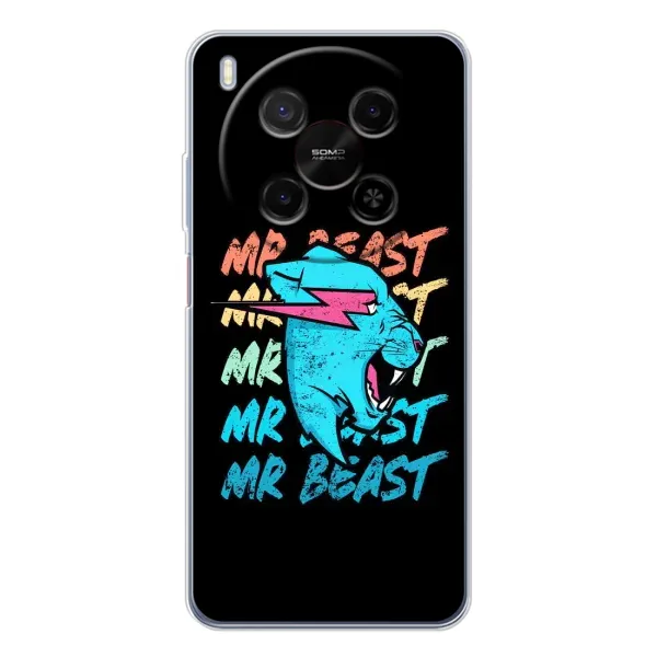 Чехол с принтом «logo Mr beast» для ZTE Nubia V70 Max