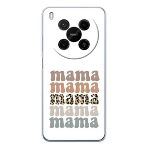 Чехлы для мамы на ZTE Nubia V70 Max (Текстовый коллаж мама)