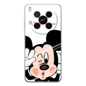 Эксклюзивный чехол для ZTE Nubia V70 Max (AlphaPrint - Мультяшные) (Маус Микки)