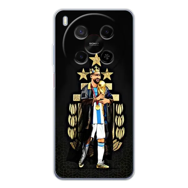 Чохол з принтом «Мессі Король» для ZTE Nubia V70 Max