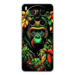 Чехол с Обезьянами ZTE Nubia V70 Max - (AlphaPrint) (Обезьяна в тропиках)