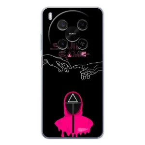 Чехол Гра в кальмара для ZTE Nubia V70 Max (Минимализм Игра кальмара)