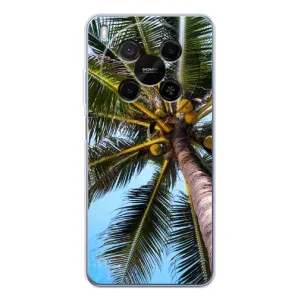 Силиконовый чехол с КАРТИНКАМИ лето для ZTE Nubia V70 Max (AlphaPrint) (Пальма)