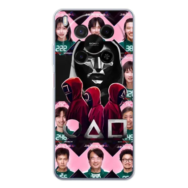Чохол з принтом «Учасники Гра кальмара» для ZTE Nubia V70 Max Чохол з принтом «Учасники Гра кальмара» для ZTE Nubia V70 Max