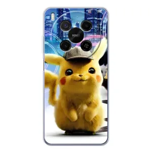 Чехол с Пикачу на ZTE Nubia V70 Max (Пикачу в городе)