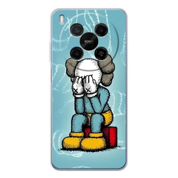 Чехол с принтом «Плач Bearbrick» для ZTE Nubia V70 Max