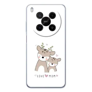 Чехлы для мамы на ZTE Nubia V70 Max (Оленята мама и малыш)