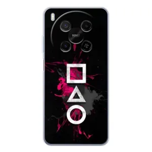 Чехол Гра в кальмара для ZTE Nubia V70 Max (Символы Игра кальмара)
