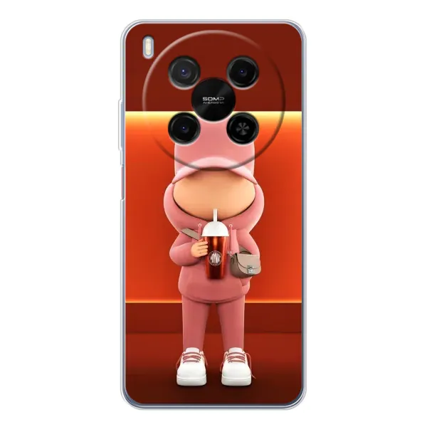 Чохол з принтом «З Кавою» для ZTE Nubia V70 Max