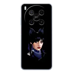Чохли Венсдей на ZTE Nubia V70 Max Уенсдей (AlphaPrint) (серйозна Венздей)
