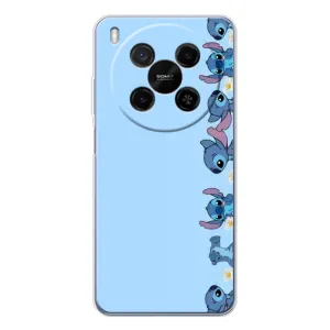 Чехол с принтом Стич на ZTE Nubia V70 Max (Стич фон)