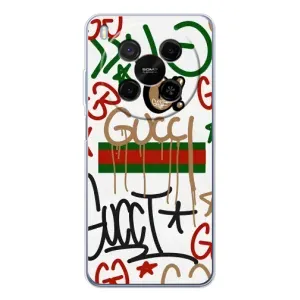 Брендновые Чехлы для ZTE Nubia V70 Max - (PREMIUMPrint) (Стиль GUUCI)