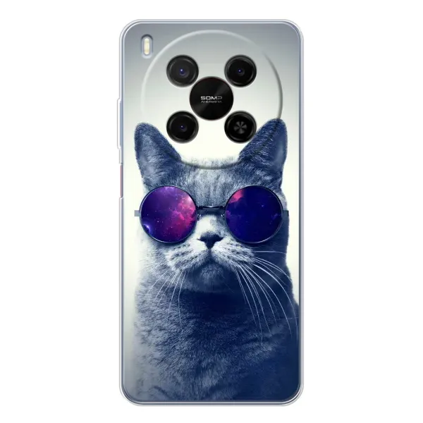 Чехол с принтом «Стильный кот» для ZTE Nubia V70 Max