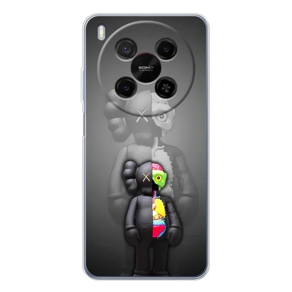 Чехол с принтом «Тело Bearbrick» для ZTE Nubia V70 Max