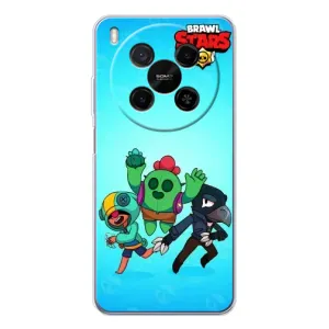 Чехлы Brawl Stars для ZTE Nubia V70 Max (AlphaPrint) (Трио героев)