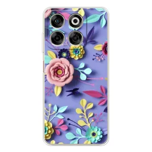 Чехлы с Цветами для ZTE Nubia V70 (VPrint) (Цветочный дизайн)