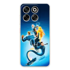 Чехол с принтом Фантастическая четверка для ZTE Nubia V70 (Герои Фантастическая Четверка)