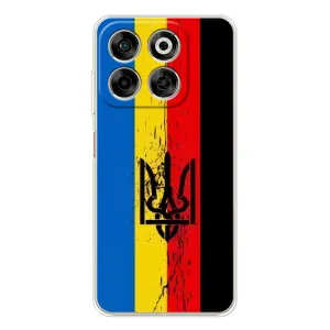 Украинские Чехлы для ZTE Nubia V70 с картинкой УПА (AlphaPrint) (Флаг УПА)