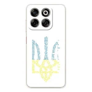 Чехлы для ZTE Nubia V70 Укр. Символика (AlphaPrint) (Герб из букв)