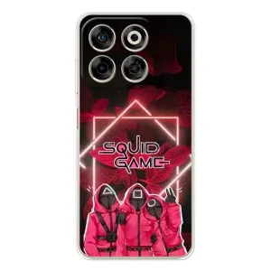 Чехол Гра в кальмара для ZTE Nubia V70 (Охранники Игра кальмара)