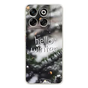 Новогодние, Праздничные Чехлы для ZTE Nubia V70 - 2024 год (Hello winter)