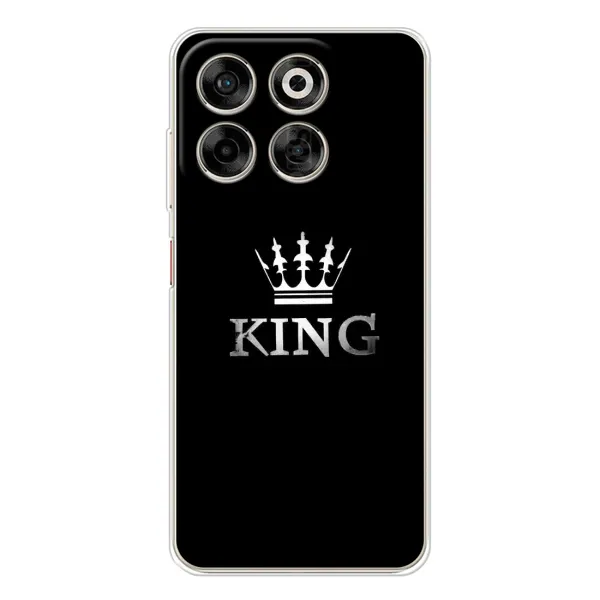 Чехол с принтом «KING» для ZTE Nubia V70