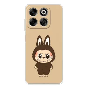 Чехол с Лабубу на ZTE Nubia V70 (Bored Ape в красном)