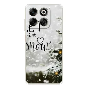 Новогодние, Праздничные Чехлы для ZTE Nubia V70 - 2024 год (Let it snow)