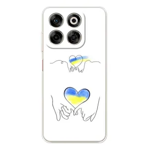 Чехол для Патриота Украины ZTE Nubia V70 - (AlphaPrint) (Мир Украине)