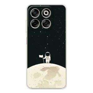 Космические Чехлы для Нубия В70 (VPrint) (На луне)