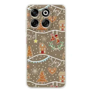 Новогодние, Праздничные Чехлы для ZTE Nubia V70 - 2024 год (Новогодние пряники)