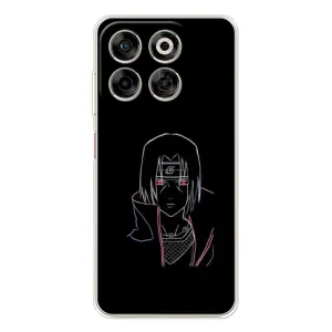 Чехлы на тему: Итачи Учиха для ZTE Nubia V70 (AlphaPrint) (силуэт Итачи)