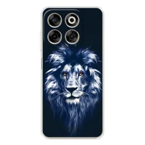 Чехол со Львом для ZTE Nubia V70 (VPrint) (Синий Лев)
