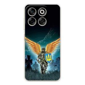 Чехлы с картинкой ЗСУ для ZTE Nubia V70 (AlphaPrint) (Солдат ЗСУ)