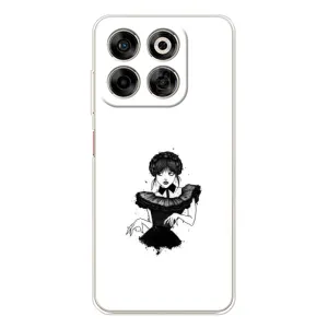 Чехлы Венсдей на ZTE Nubia V70 Уэнсдей (AlphaPrint) (танец Уэнздей)