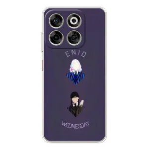 Чехлы Венсдей на ZTE Nubia V70 Уэнсдей (AlphaPrint) (Уэнздей и подруга)