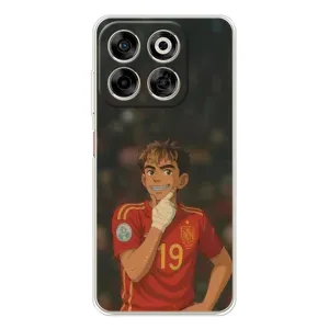 Чехол с футболистом Ламин Ямаль ZTE Nubia V70 (Ямаль аниме)