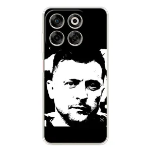 Чехол для ZTE Nubia V70 (AlphaPrint - с принтом Зеленского) (Зеленский АРТ)