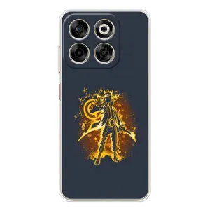 Naruto Anime Чехлы для Нубия В70 (AlphaPrint) (золотой Наруто)