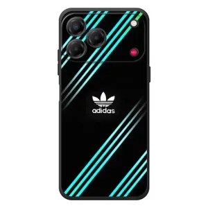 Чехлы Адидас для ZTE Nubia V80 Design (AlphaPrint) (Адидас с полосами)